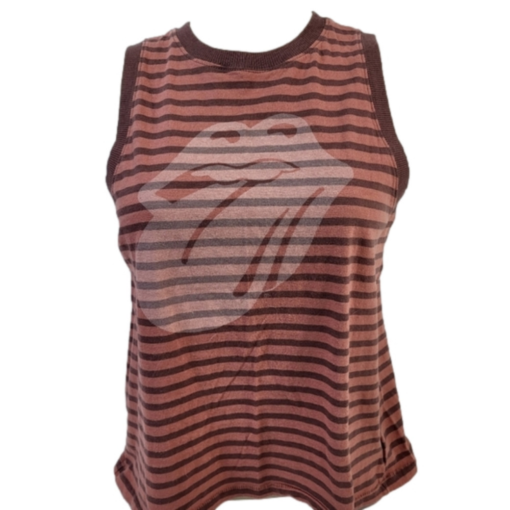 Rolling Stones Stripped Sleeveless Top